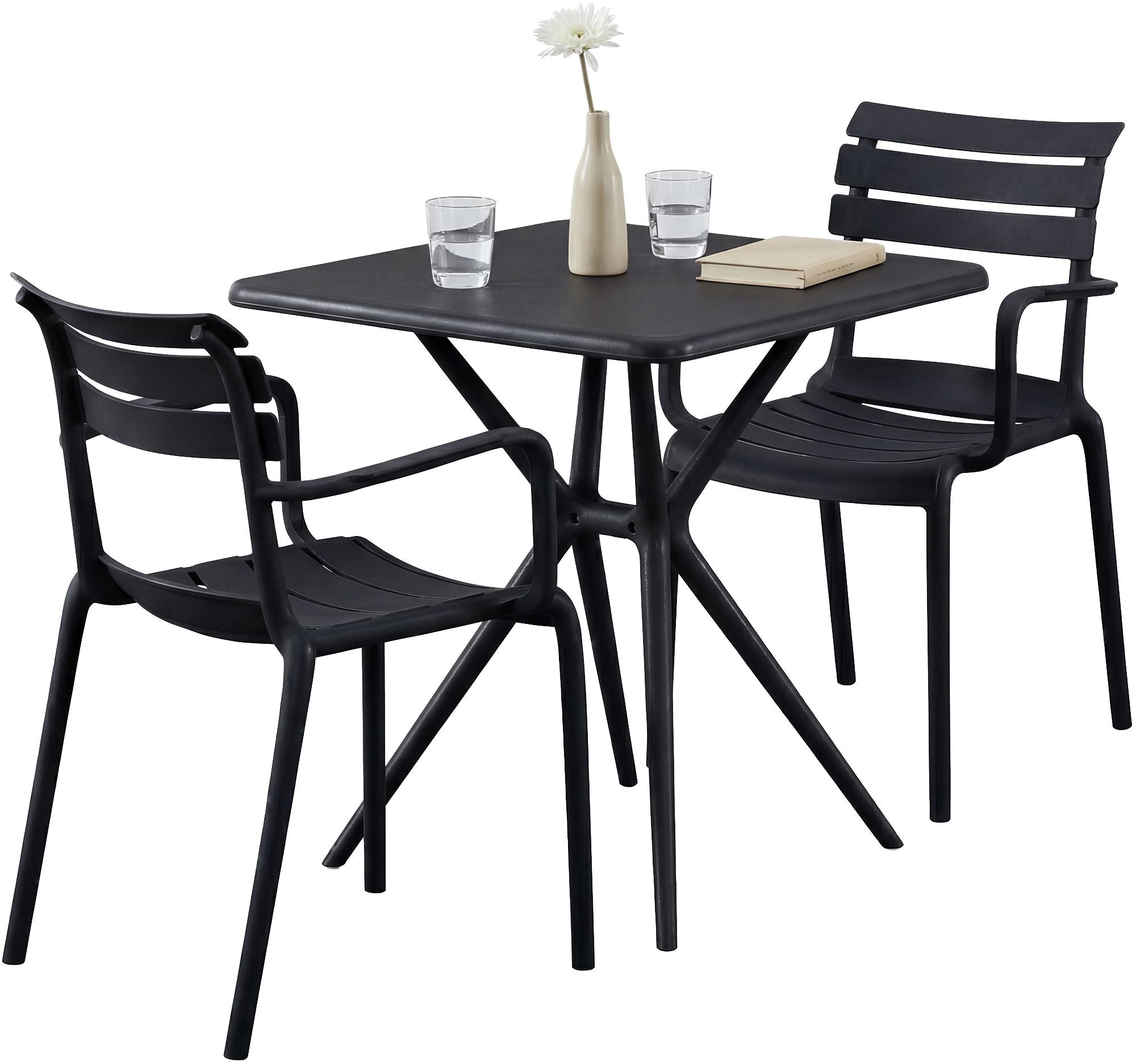 Gartenmöbel-Set Avena mit 2 Stühlen