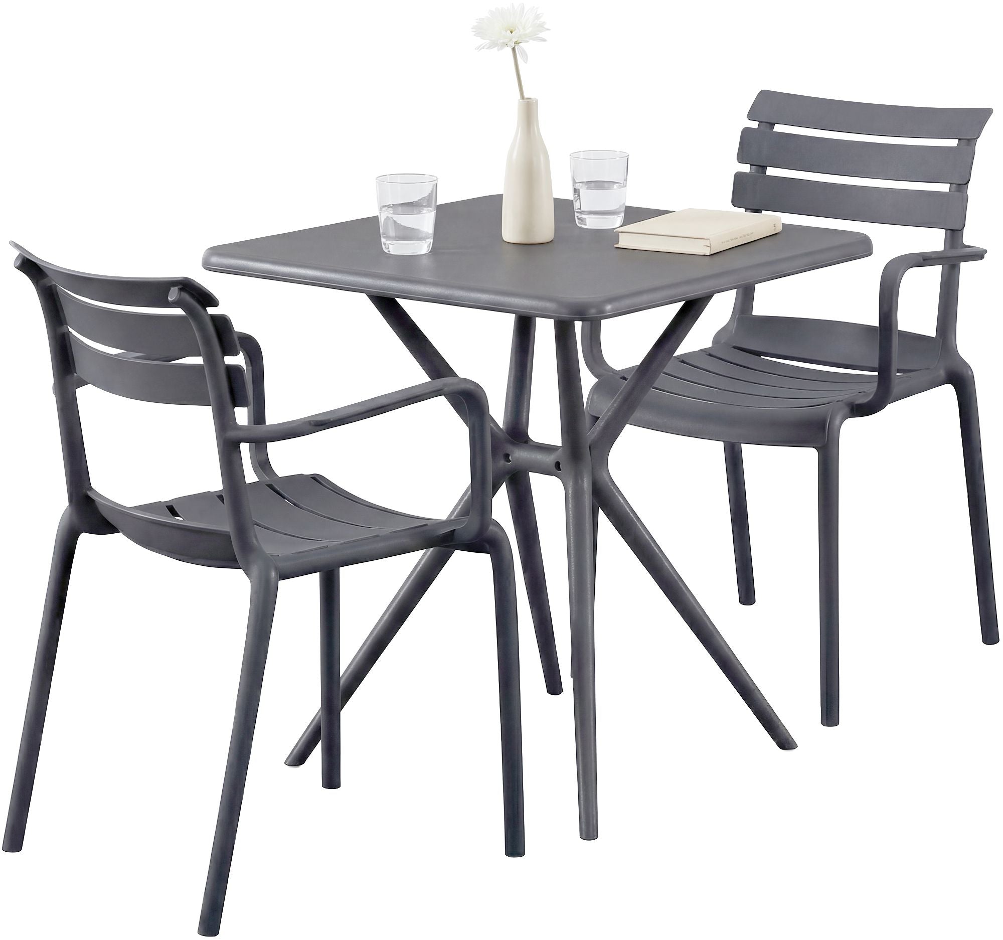 Gartenmöbel-Set Avena mit 2 Stühlen