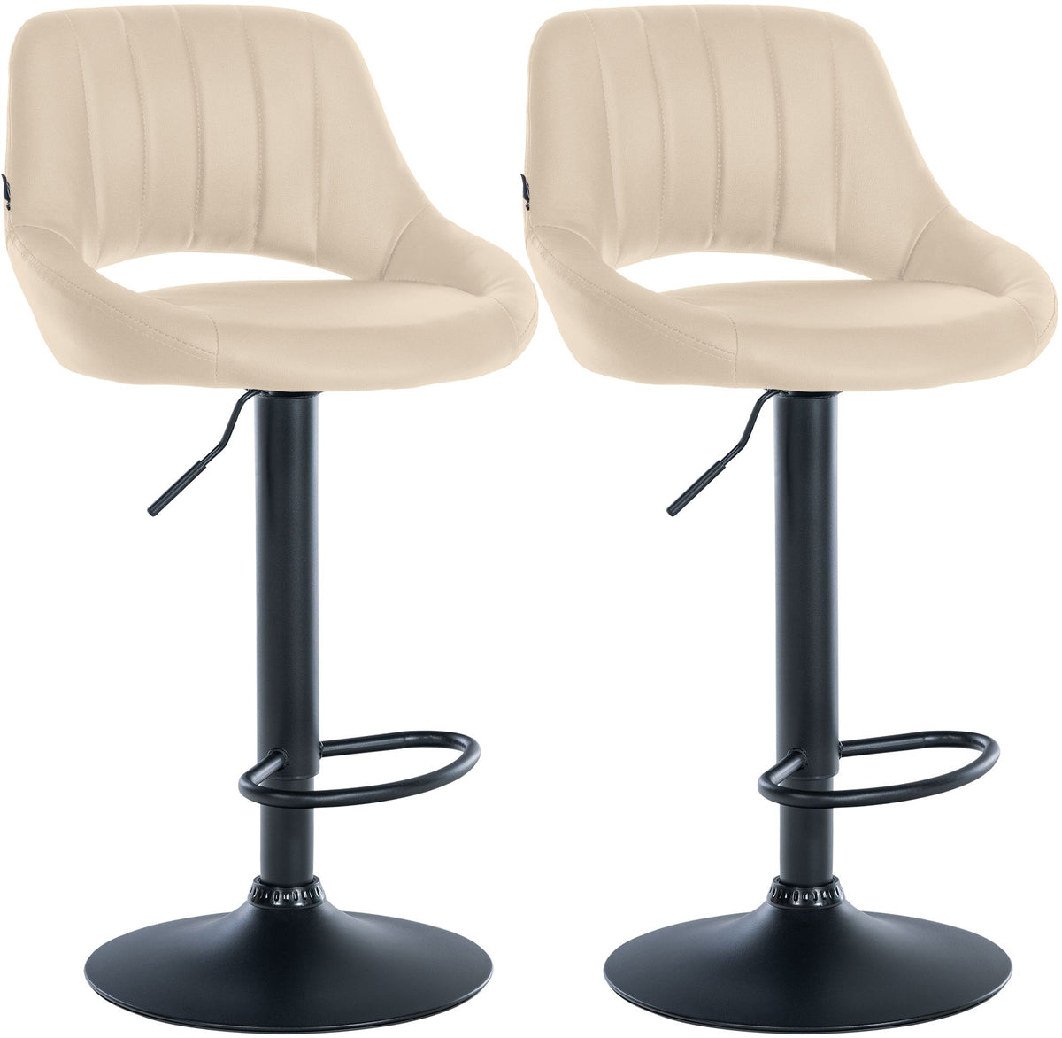 2er Set Barhocker Milet Kunstleder