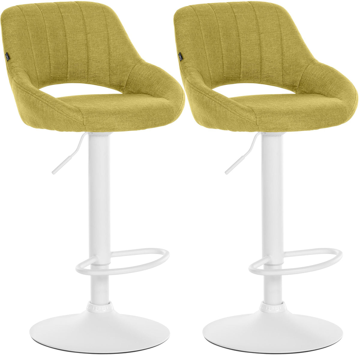 2er Set Barhocker Milet Stoff