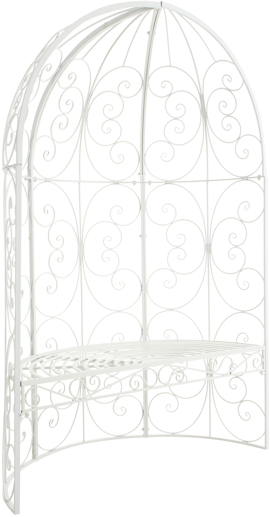 Rosie half pavilion with bench