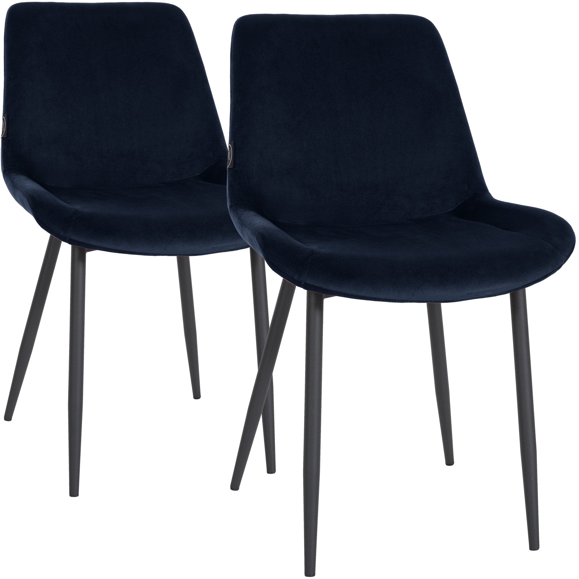 2er Set Esszimmerstühle Victoria Samt