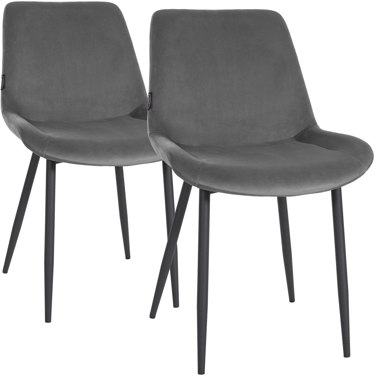2er Set Esszimmerstühle Victoria Samt