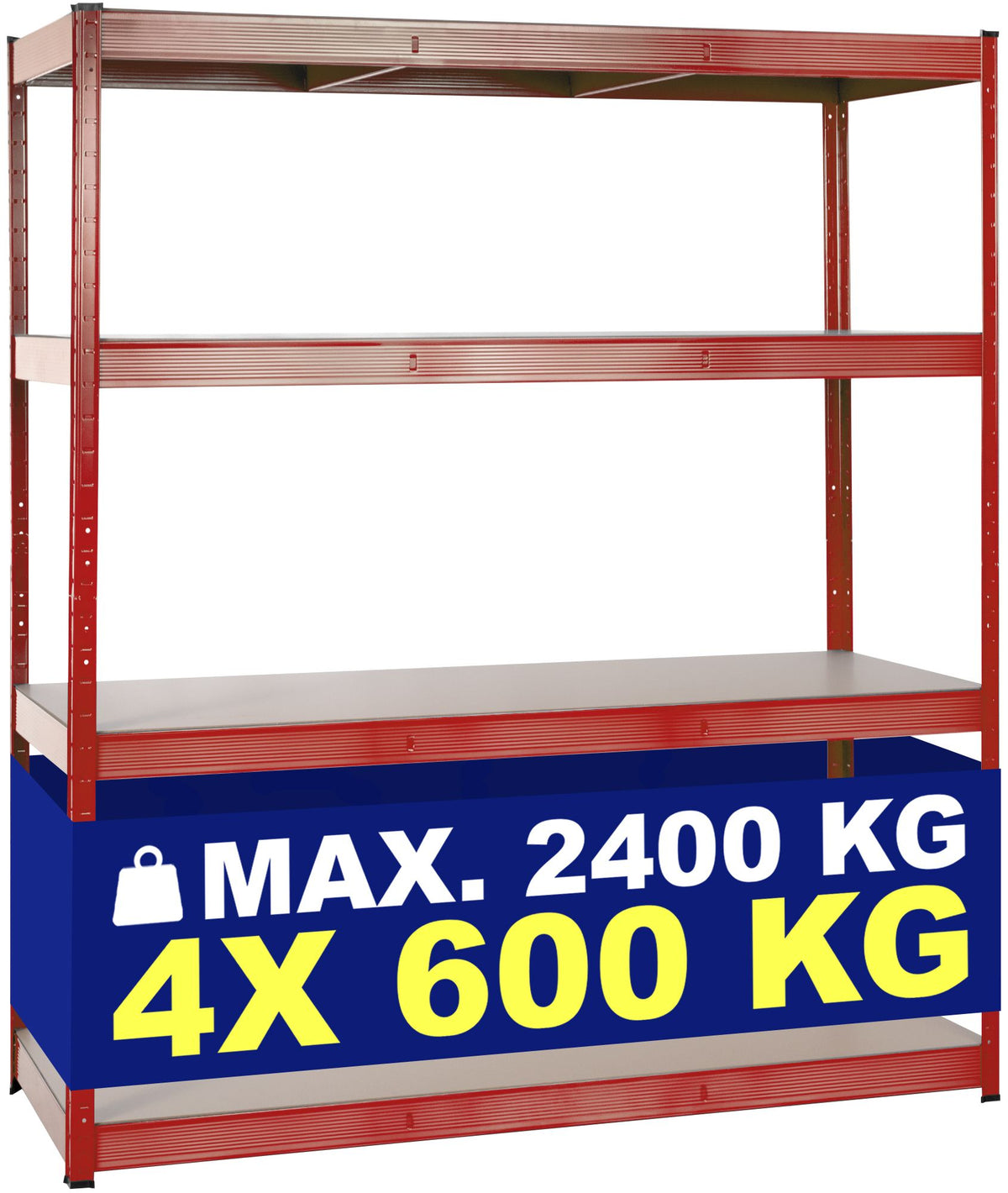 Schwerlastregal 160 x 60 x 180 cm