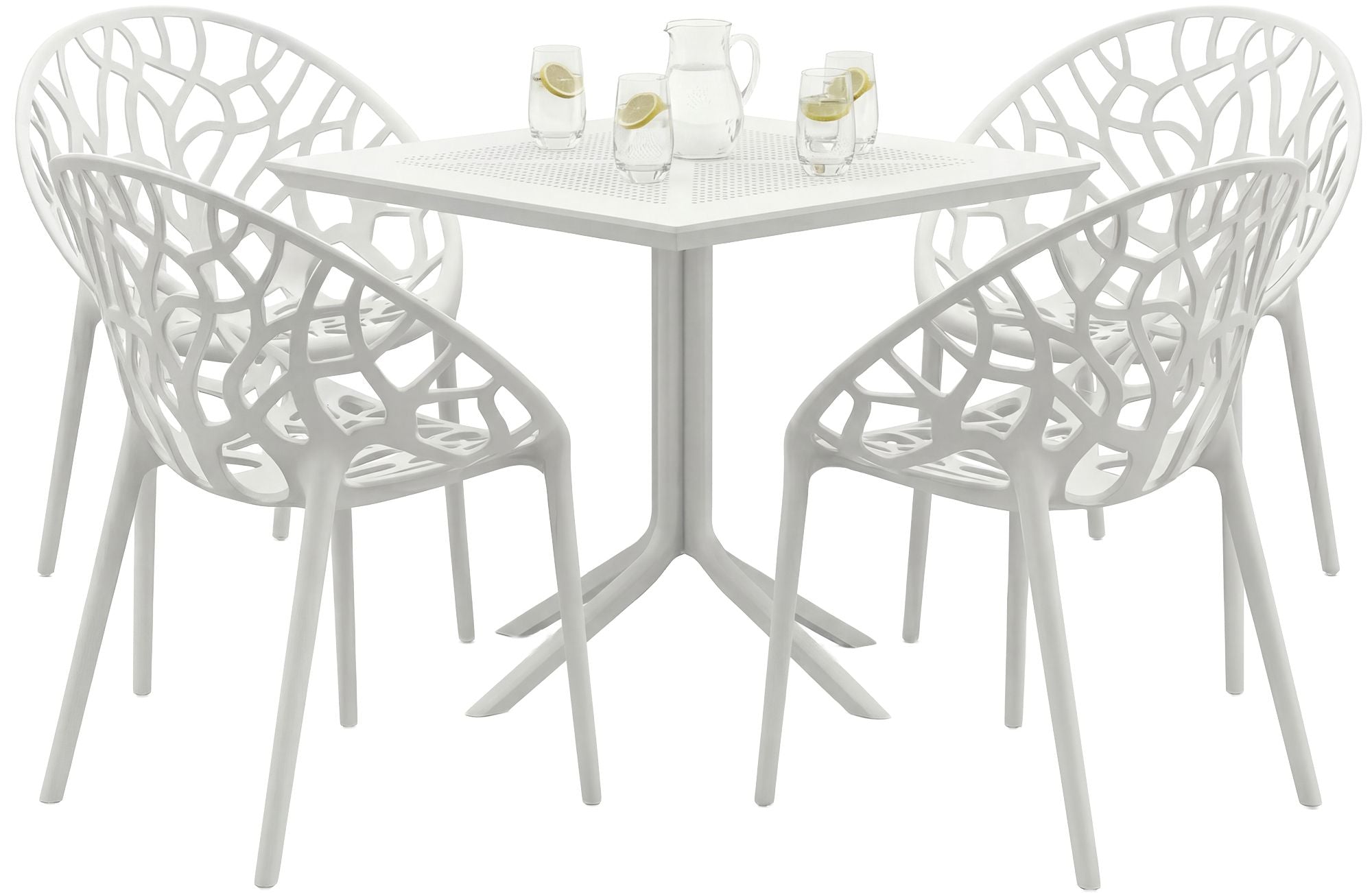Gartenmöbel-Set Avara mit 4 Stühlen
