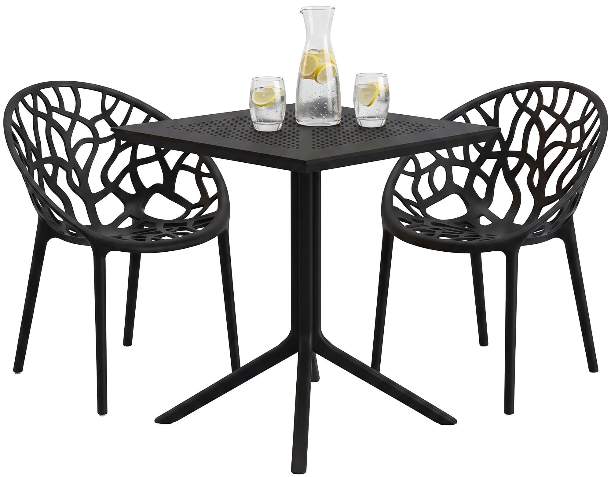 Gartenmöbel-Set Avara mit 2 Stühlen