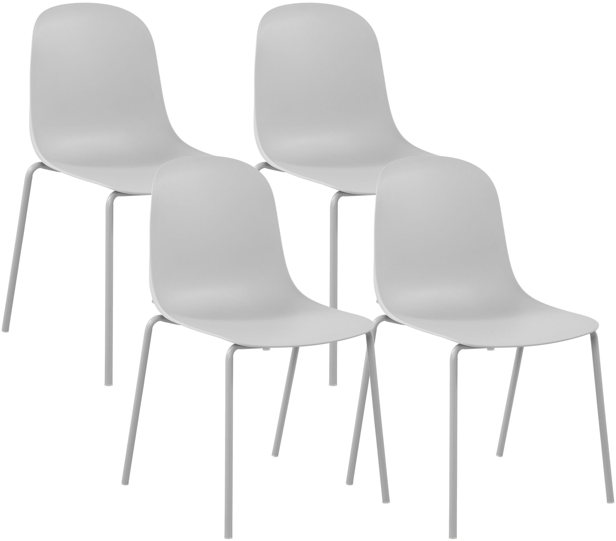 4er Set Stapelstuhl Hardin