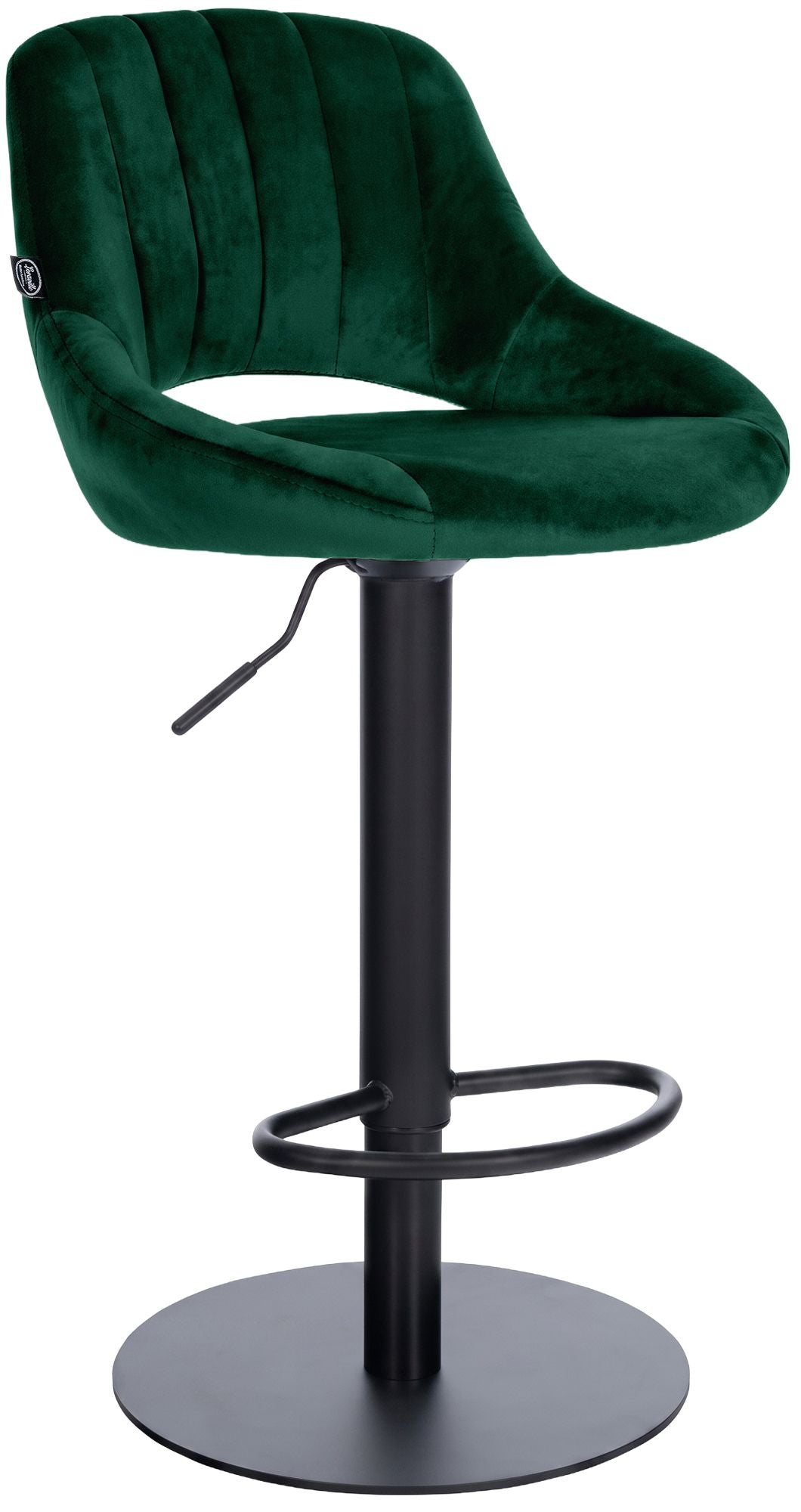 Barhocker Milet mit stabilem Gestell Schwarz