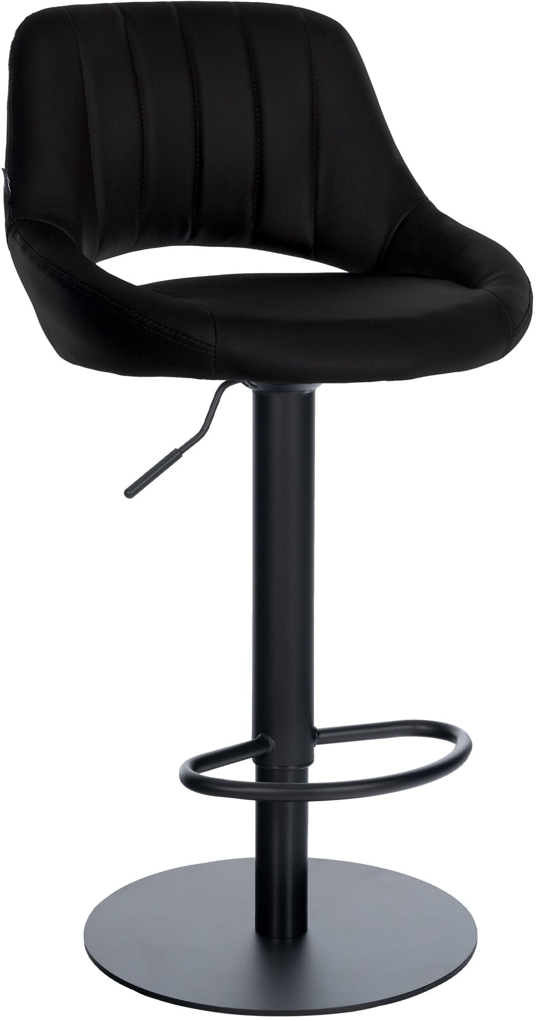 Barhocker Milet mit stabilem Gestell Schwarz