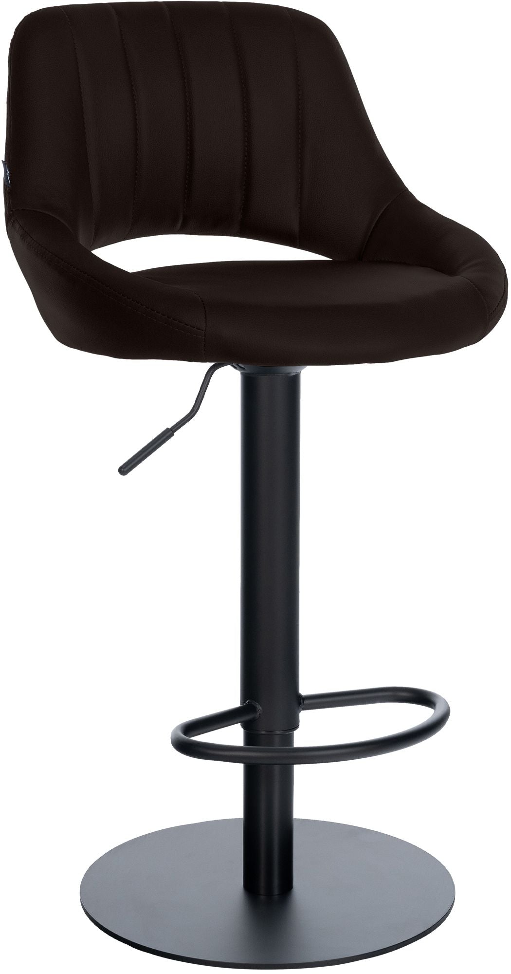 Barhocker Milet mit stabilem Gestell Schwarz