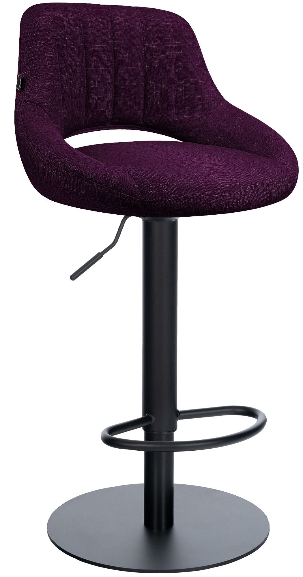 Barhocker Milet mit stabilem Gestell Schwarz