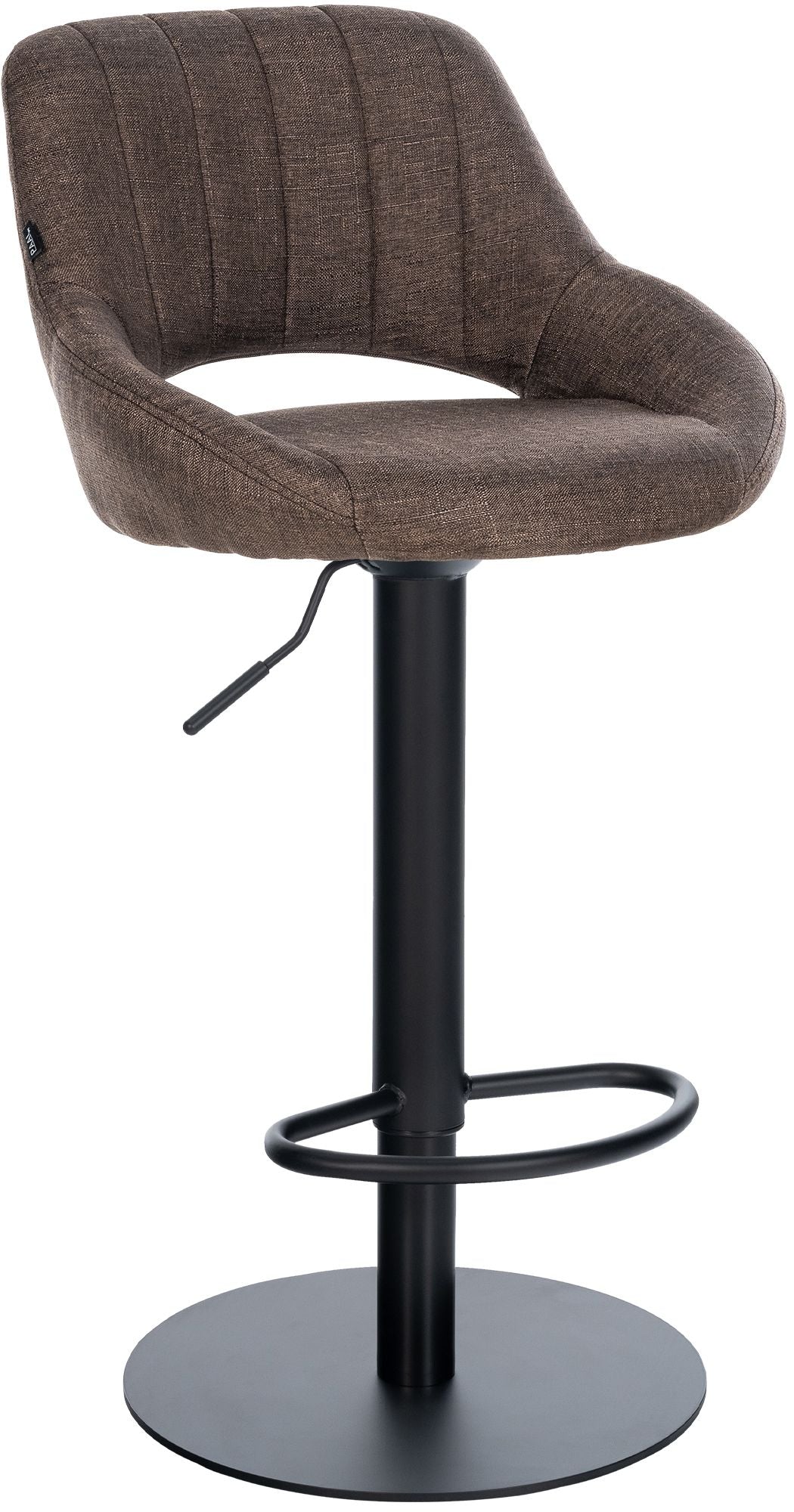 Barhocker Milet mit stabilem Gestell Schwarz