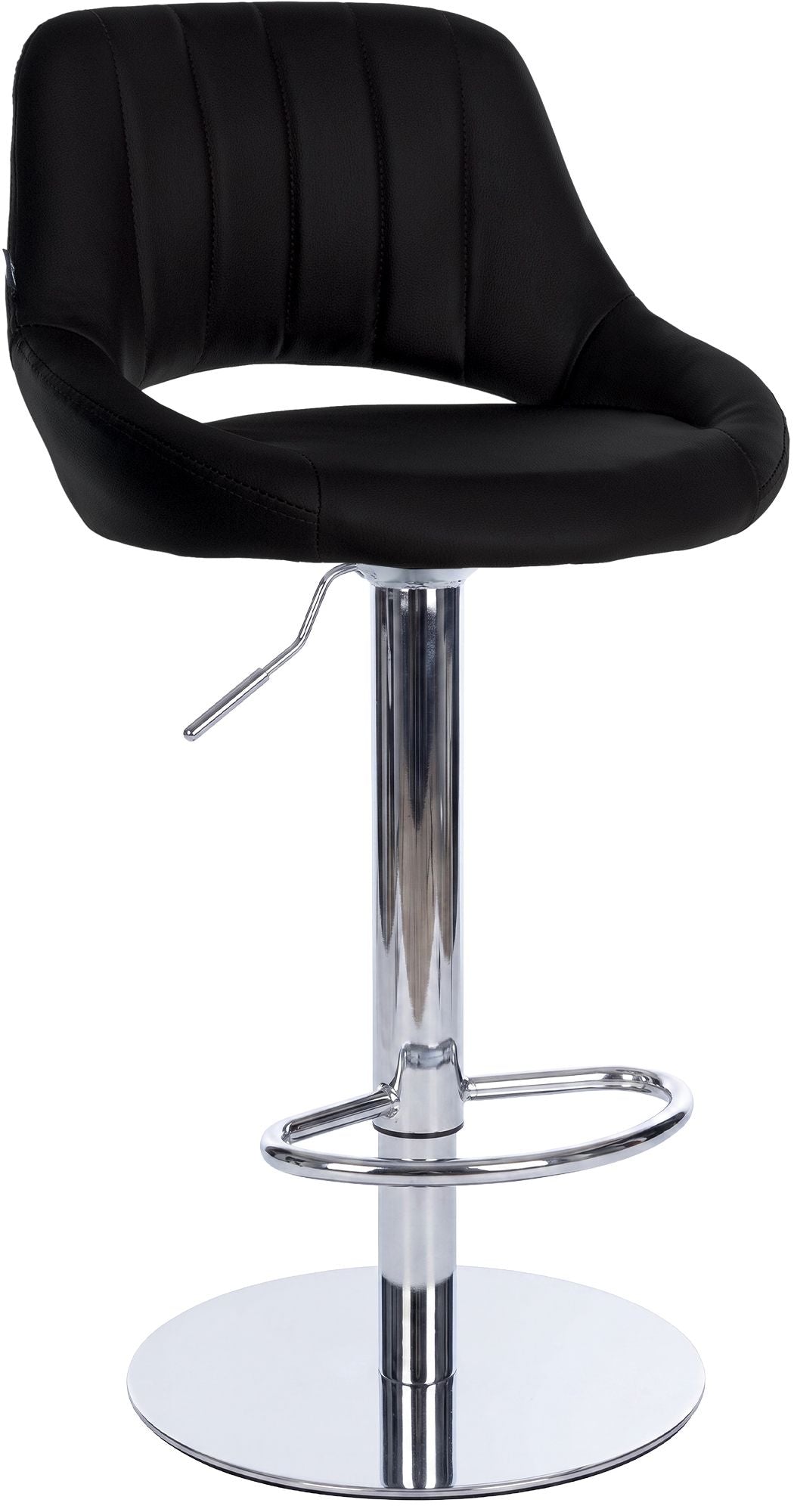 Barhocker Milet mit stabilem Gestell Chrom