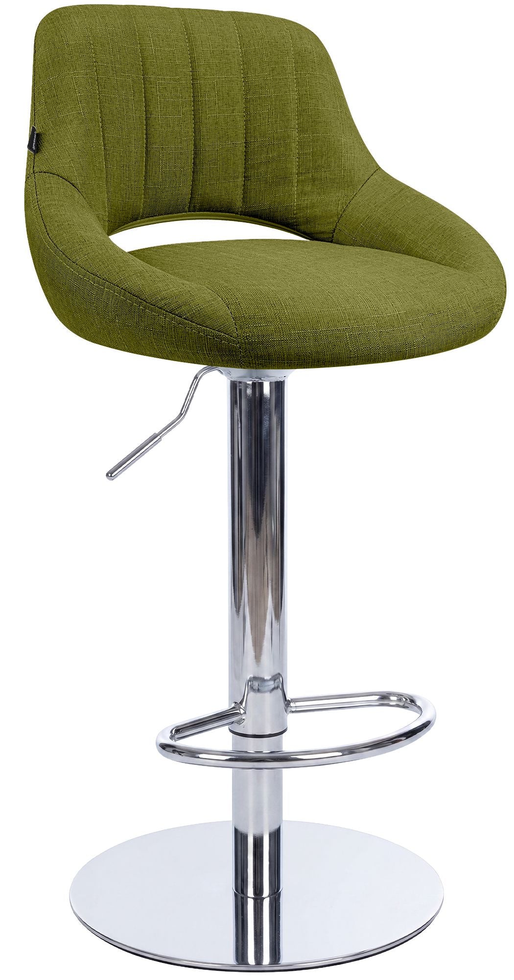 Barhocker Milet mit stabilem Gestell Chrom