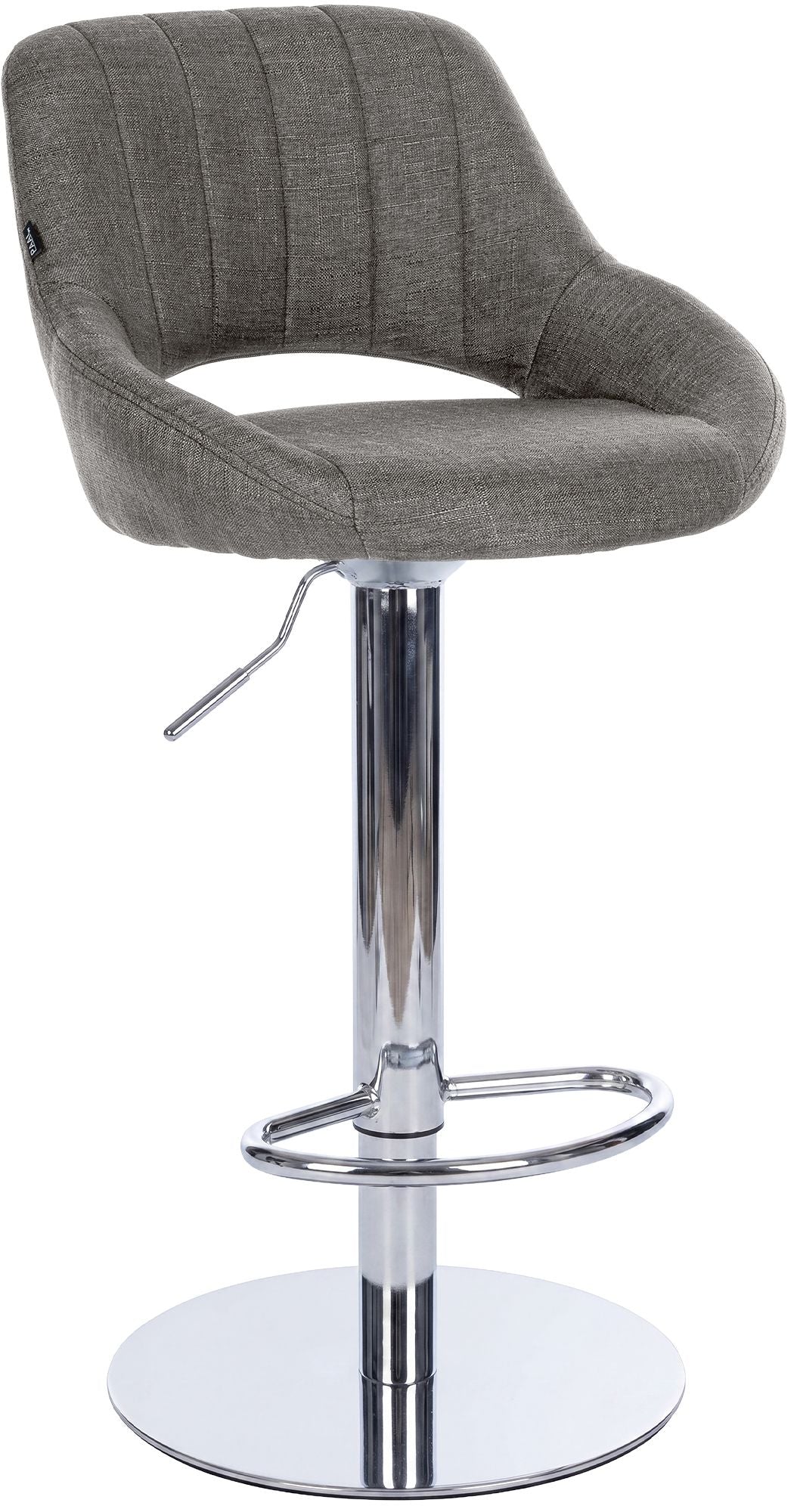 Barhocker Milet mit stabilem Gestell Chrom