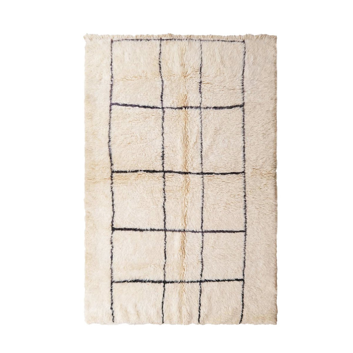 Marokkaner Berber Teppich reiner Wolle 174 x 254 cm