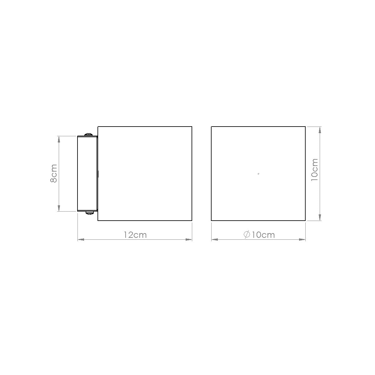 Wandleuchte ORBIS beton beige