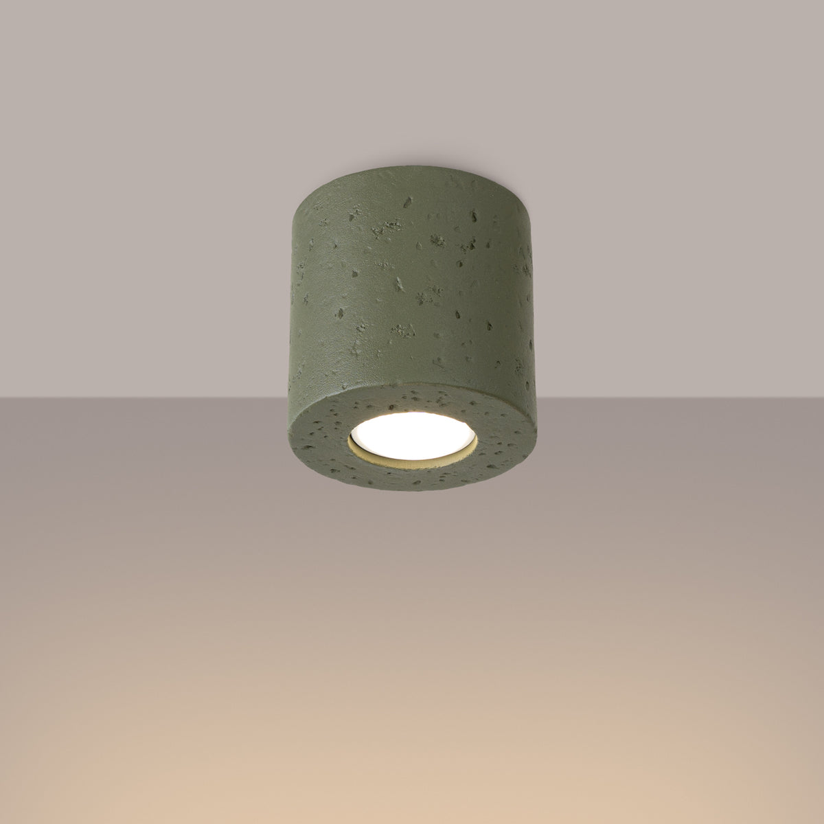 Plafond ORBIS beton olivgrün