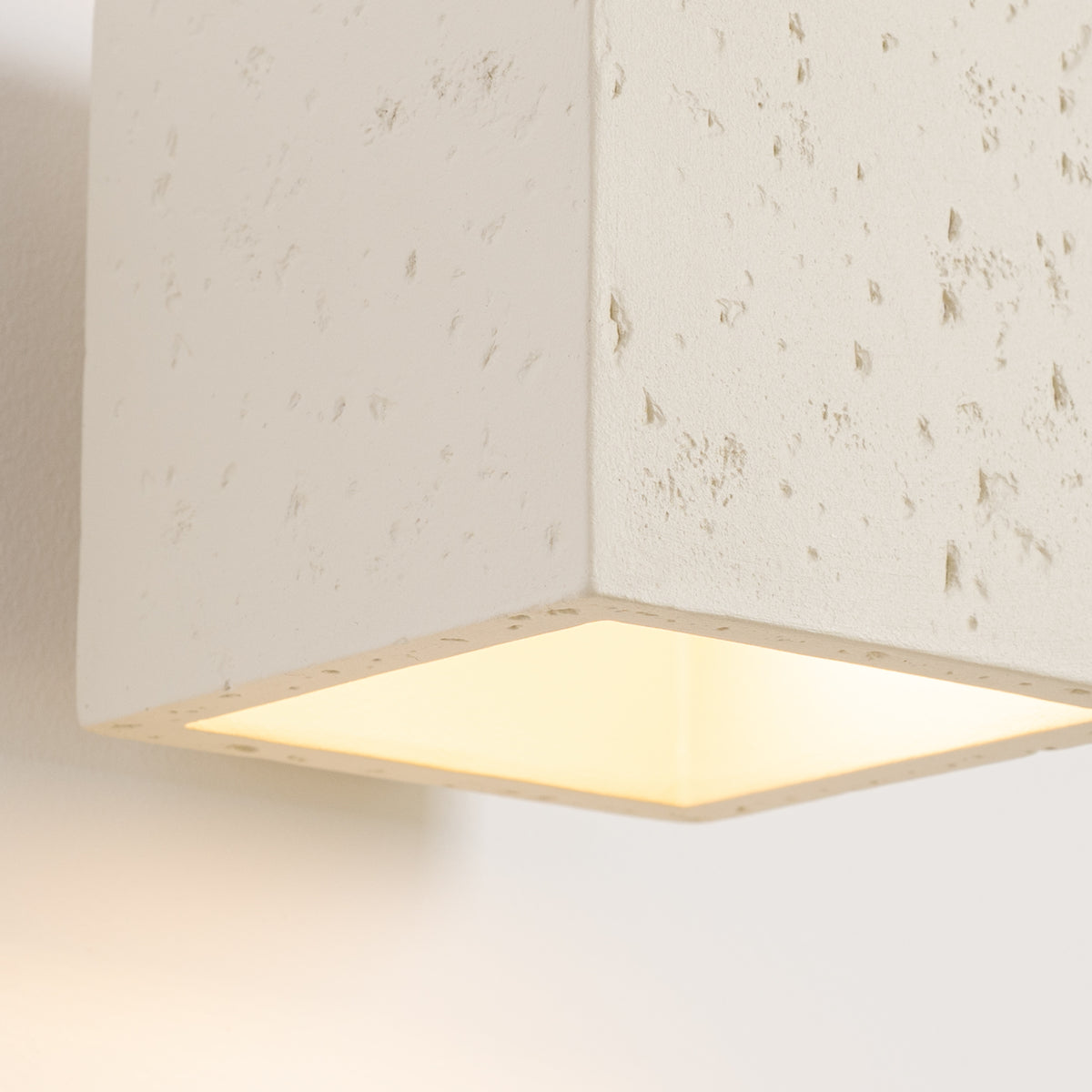 Wandleuchte QUAD beton beige