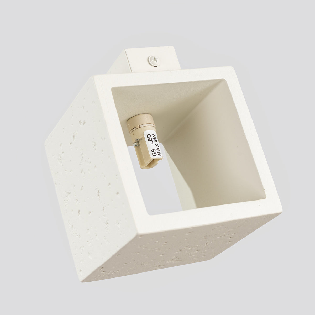 Wandleuchte QUAD beton beige