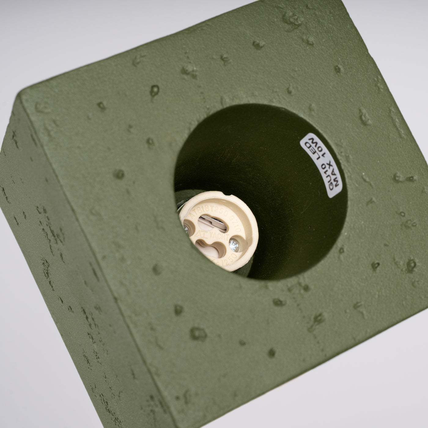 Plafond QUAD beton olivgrün