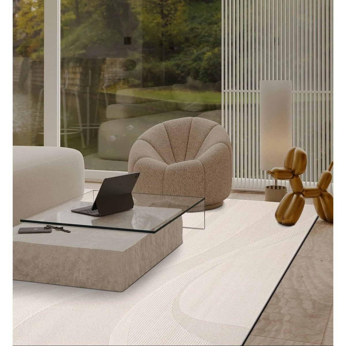 Nimed High-Lower-High-Relief-Teppich