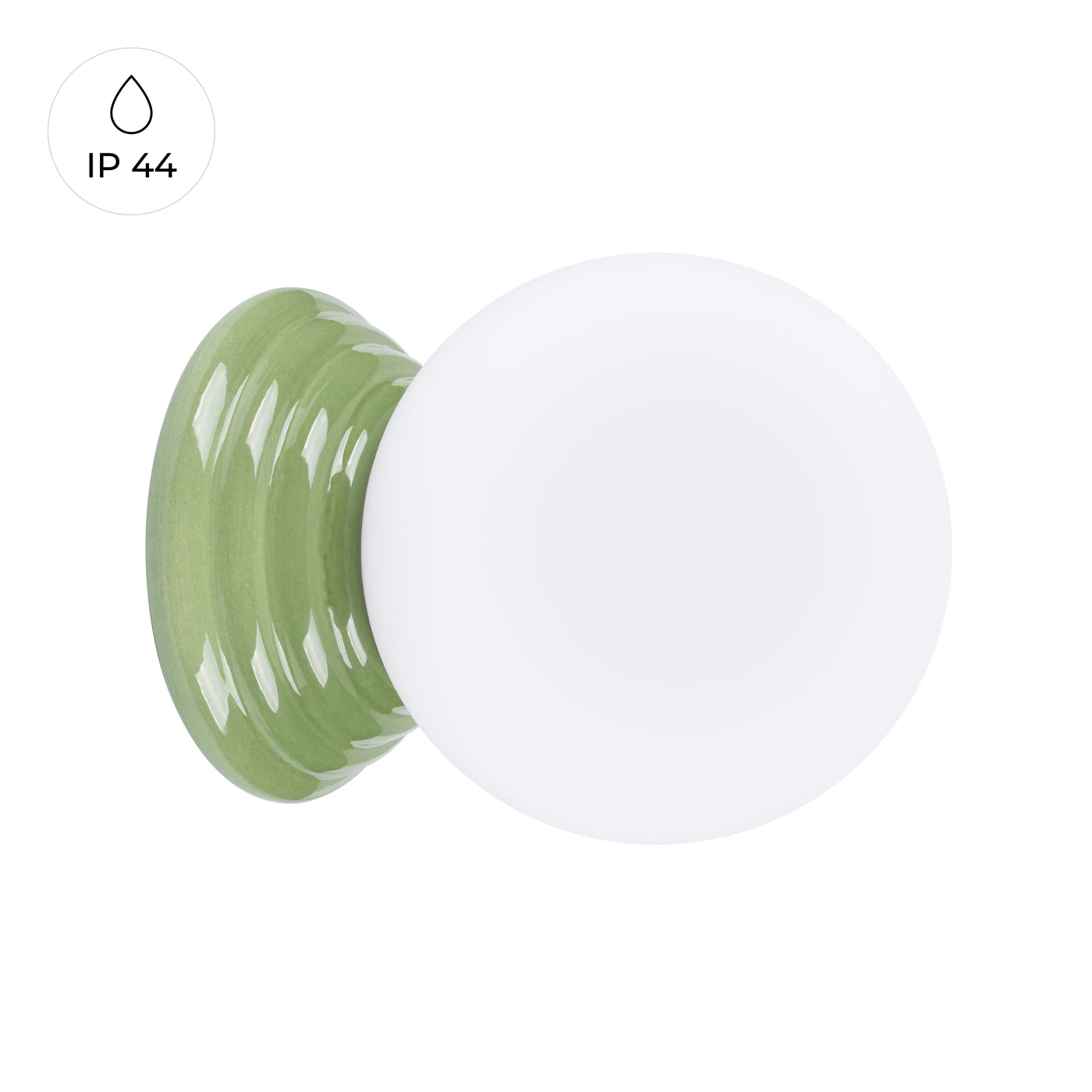 Wandleuchte ZORI grün IP44