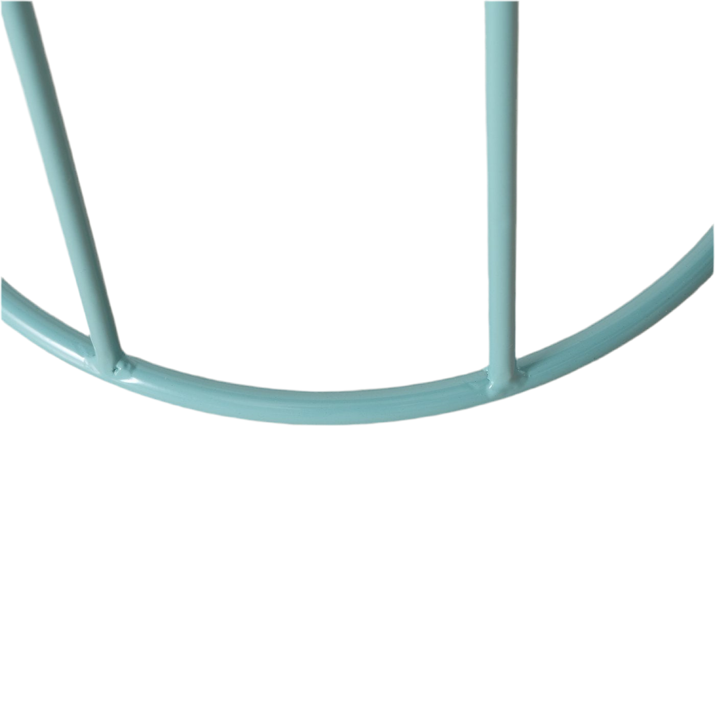 3er Set Deko Tisch Eton Metallgestell in Blau, Grün, Pink