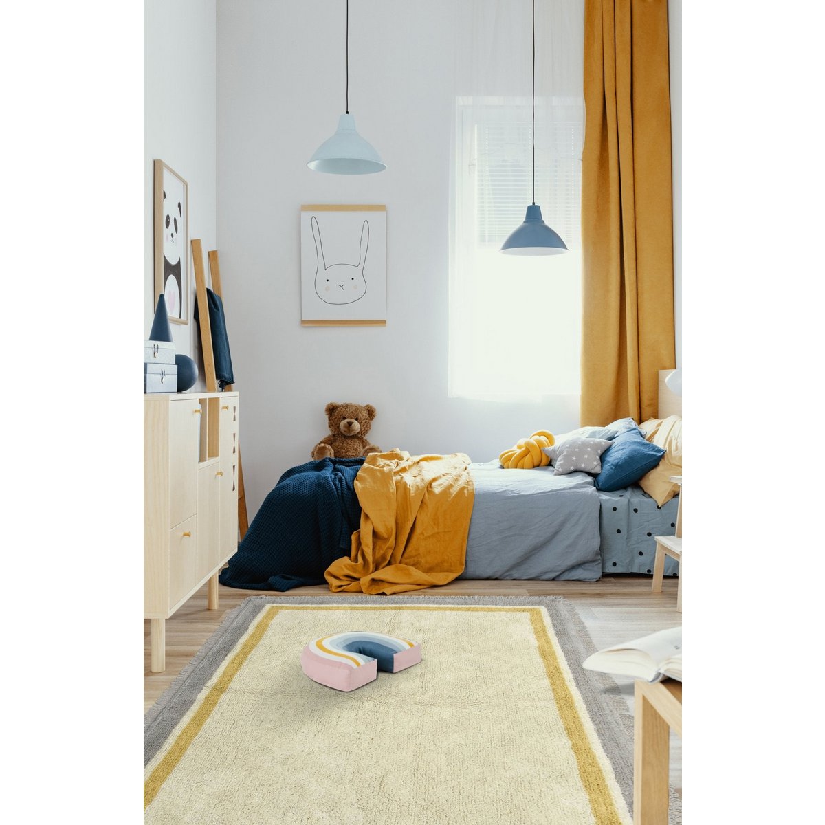 Oscar Cotton Kinder Teppich