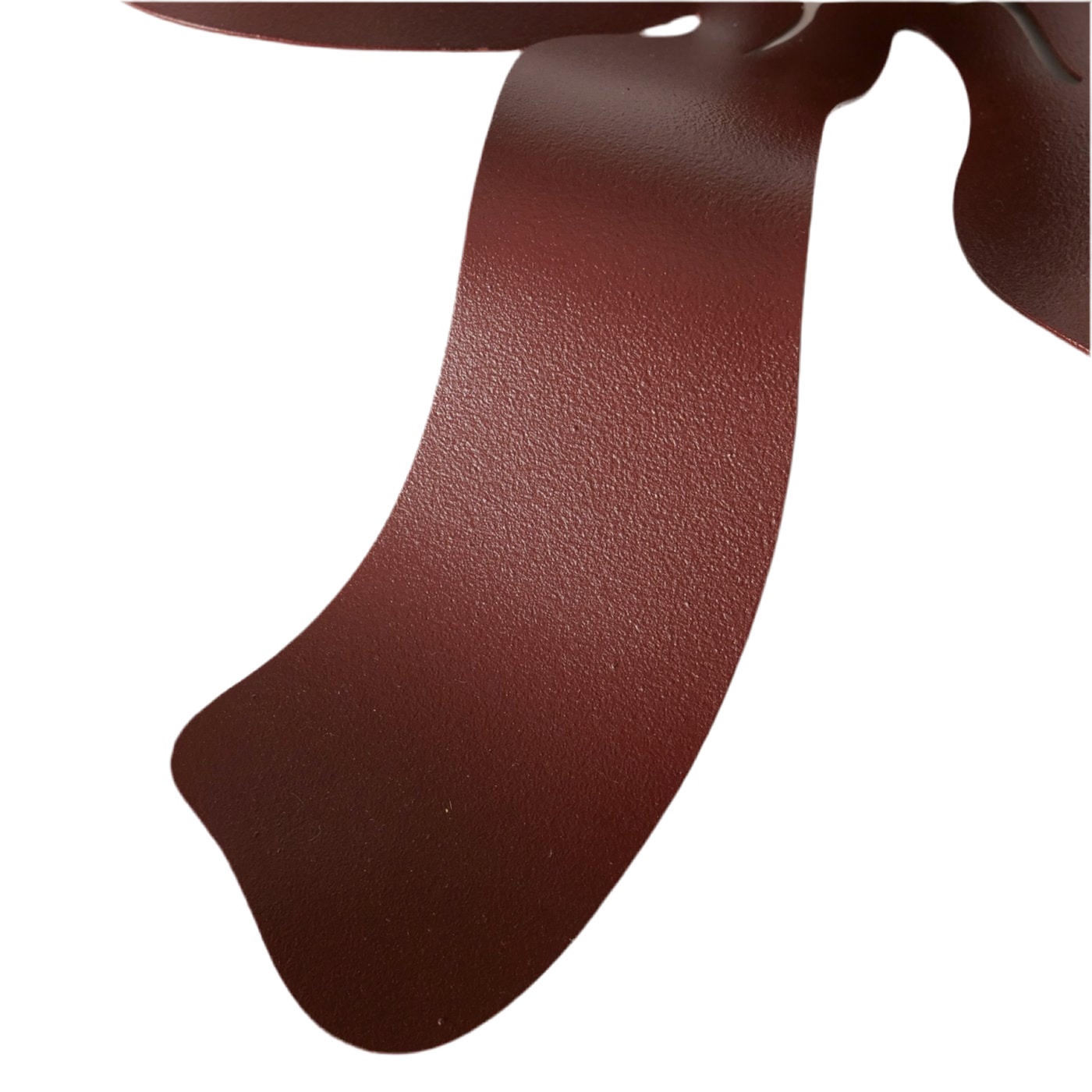 Kerzenhalter Red Black Bow Handgefertigt Schleifen Design Metall Dunkelrot oder Schwarz Weihnachten