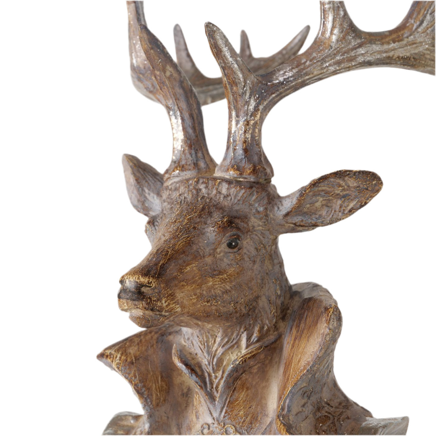 Dekofigur XXL Größe Lord Antlers Hirschfigur Braun 62cm