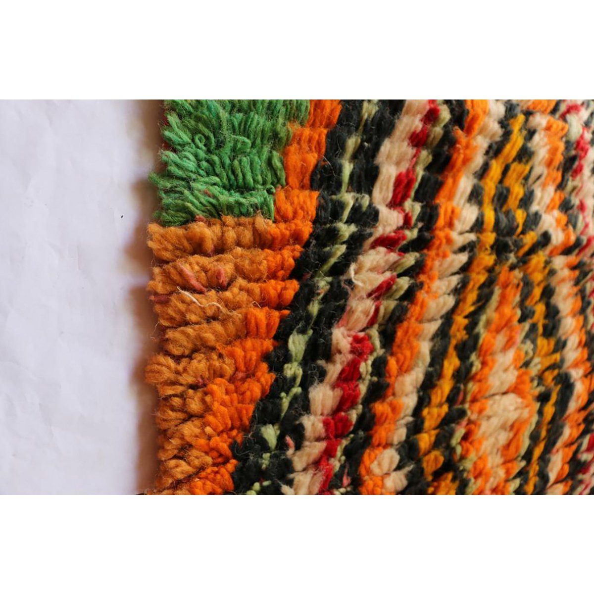 Reiner Korridor Teppich Berberwolle 68 x 498 cm - verkauft