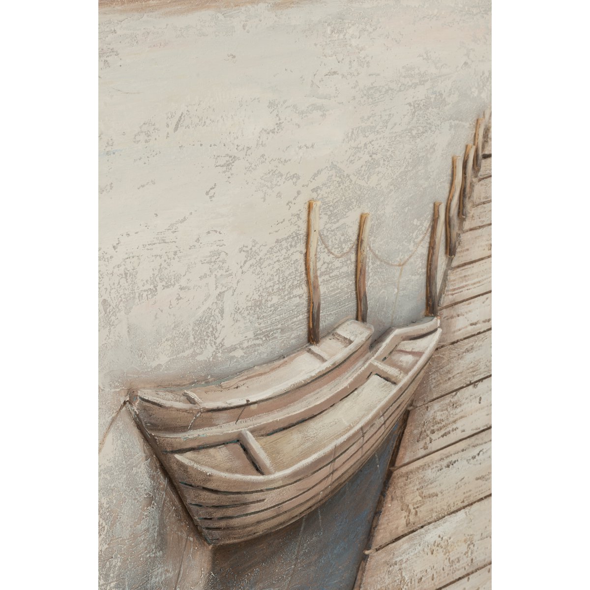 J-Line Painting Mog Acrylfarbe/Leinwand-Mischung