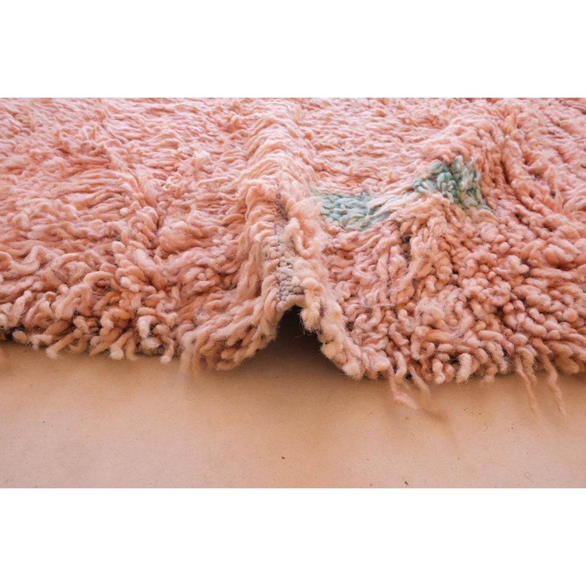 Marokkaner Berber Teppich reines Woll 104 x 310 cm