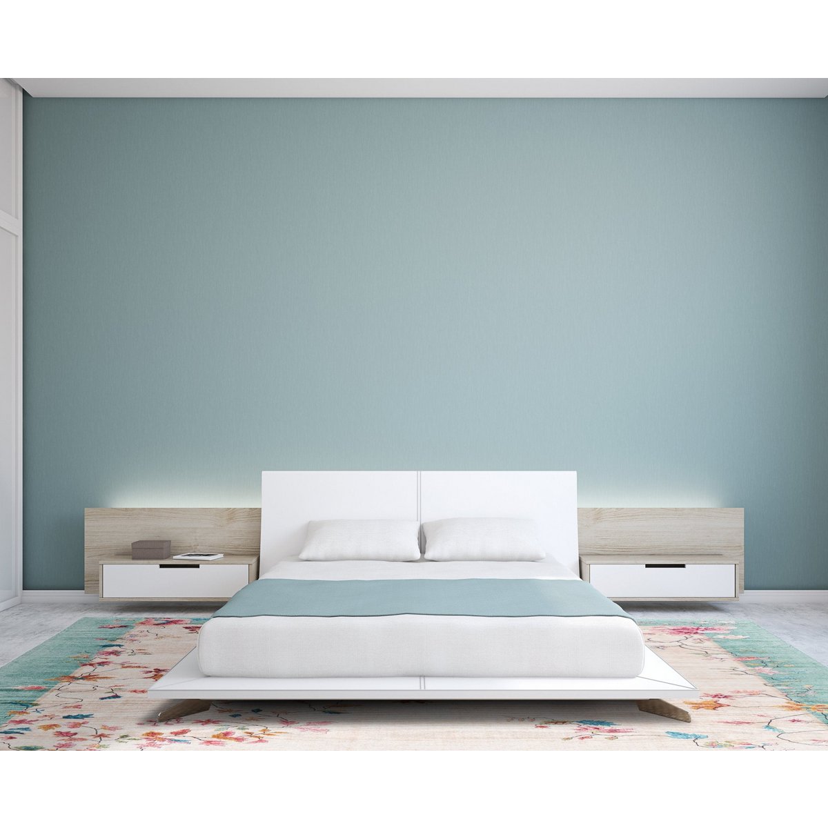 High Definitionsdruck Blumenteppich Marie Antoinette