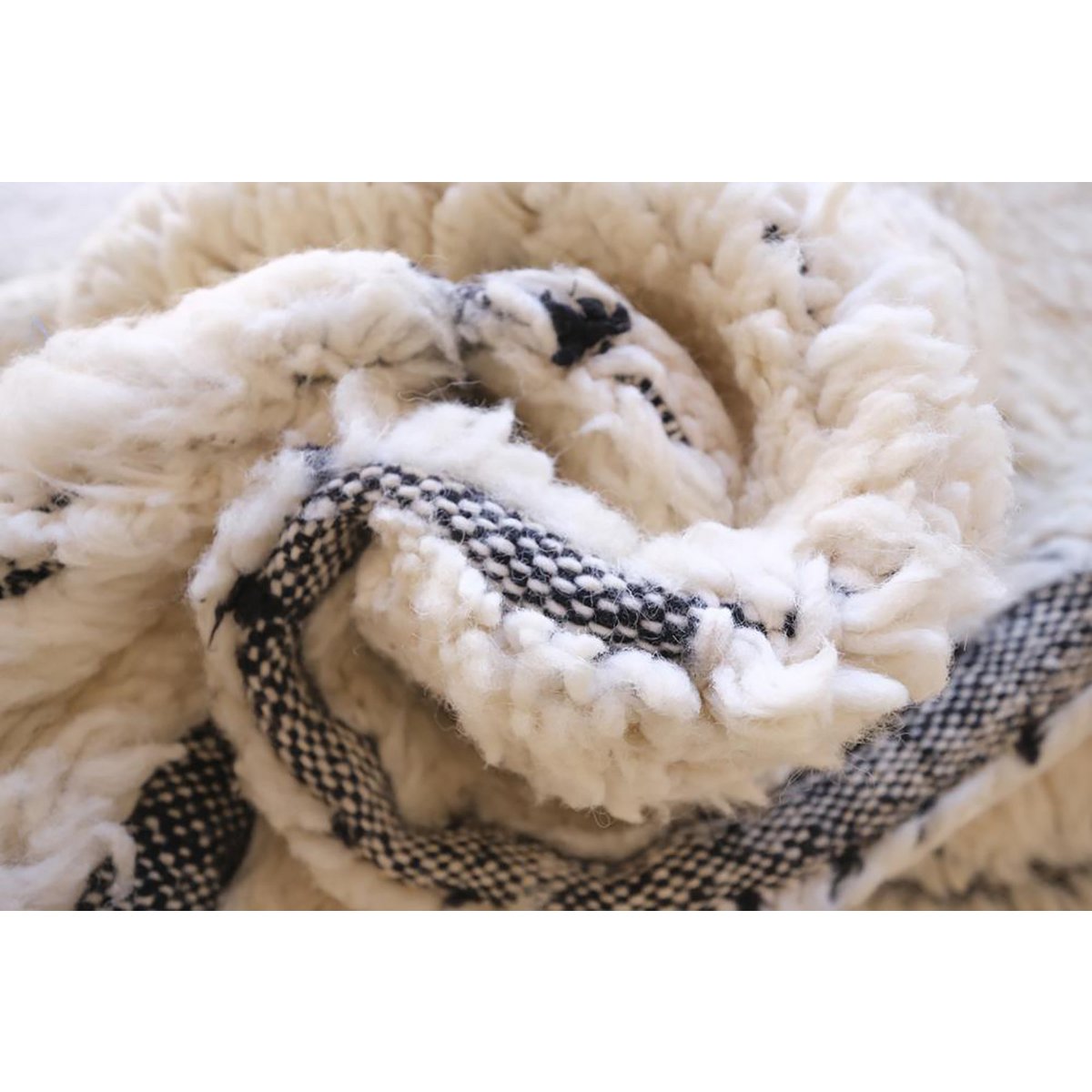 Marokkaner Berber Teppich reines Woll 152 x 244 cm