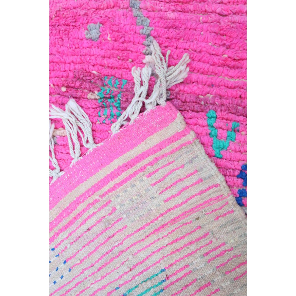 Marokkaner Berber Teppich reines Woll 164 x 306 cm