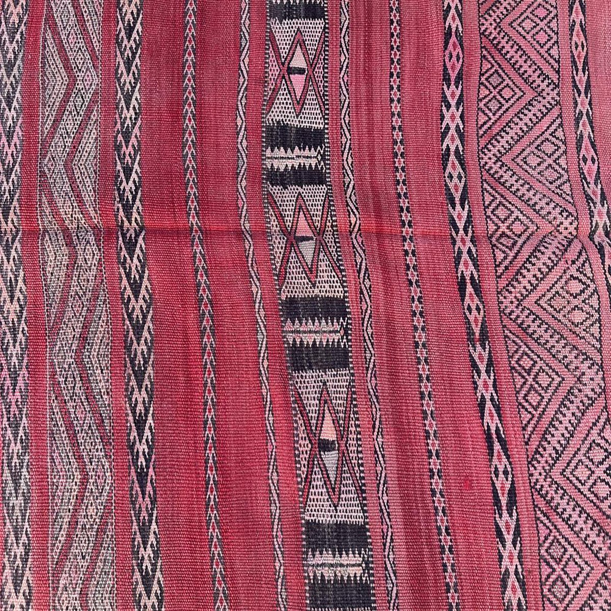 Marokkaner Berber Kilim reiner Wolle 150 x 282 cm Teppich