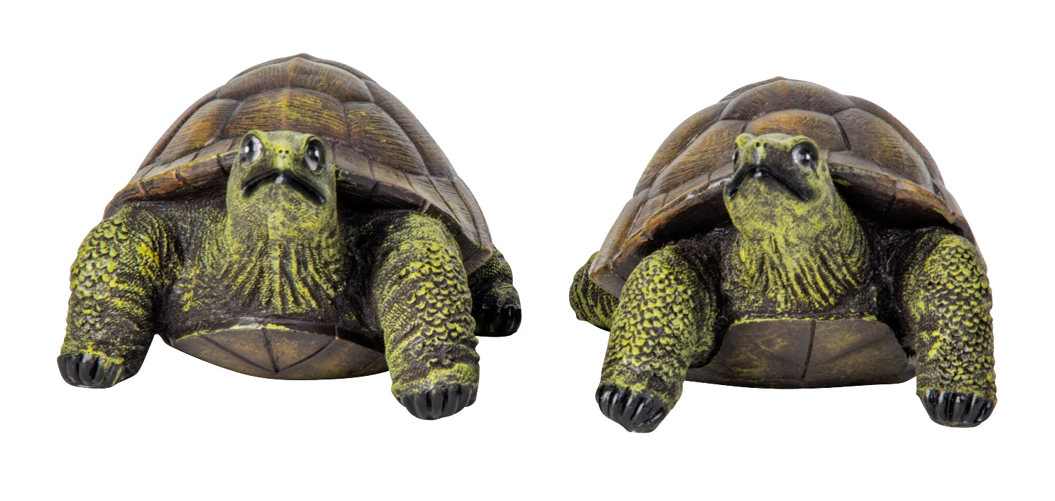 Dekofigur Schildkröte Set 2er Set Mehrfarbig