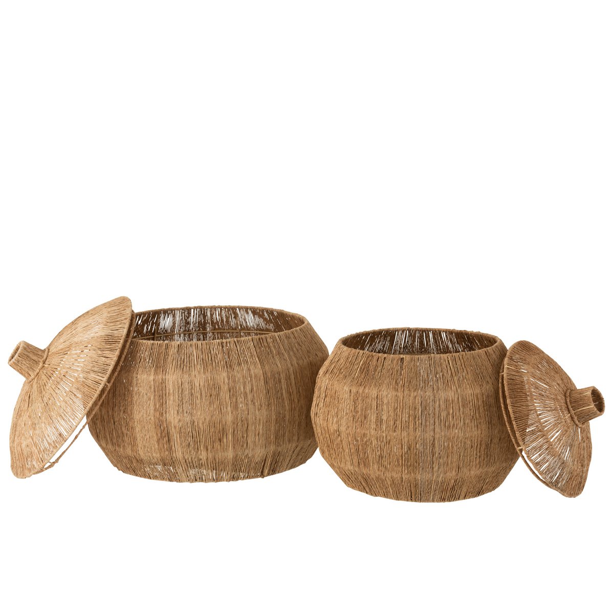 J-Line Set 2 Mann Dantya Bal Jute Natur