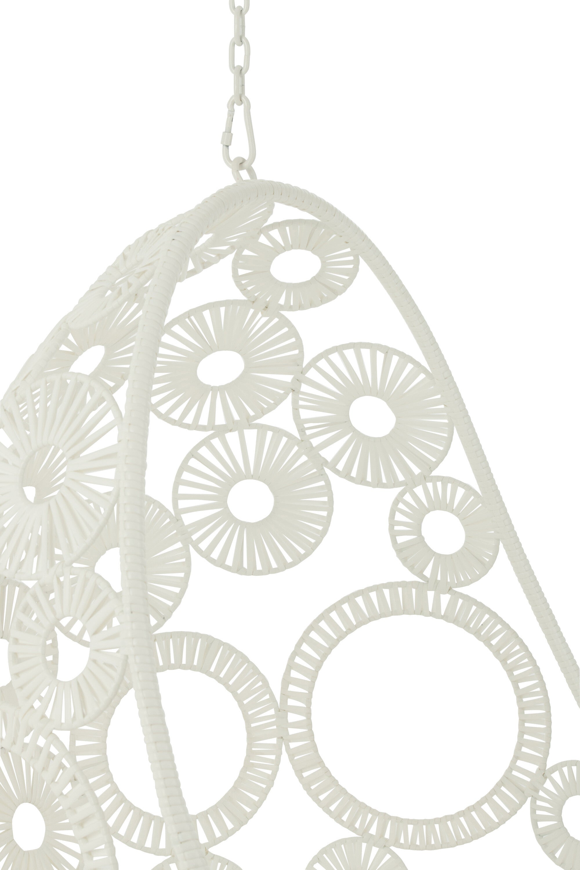 Hängestuhl 'Bula' aus Metall & Rattan Für Innen & Außen - Komfort und Eleganz