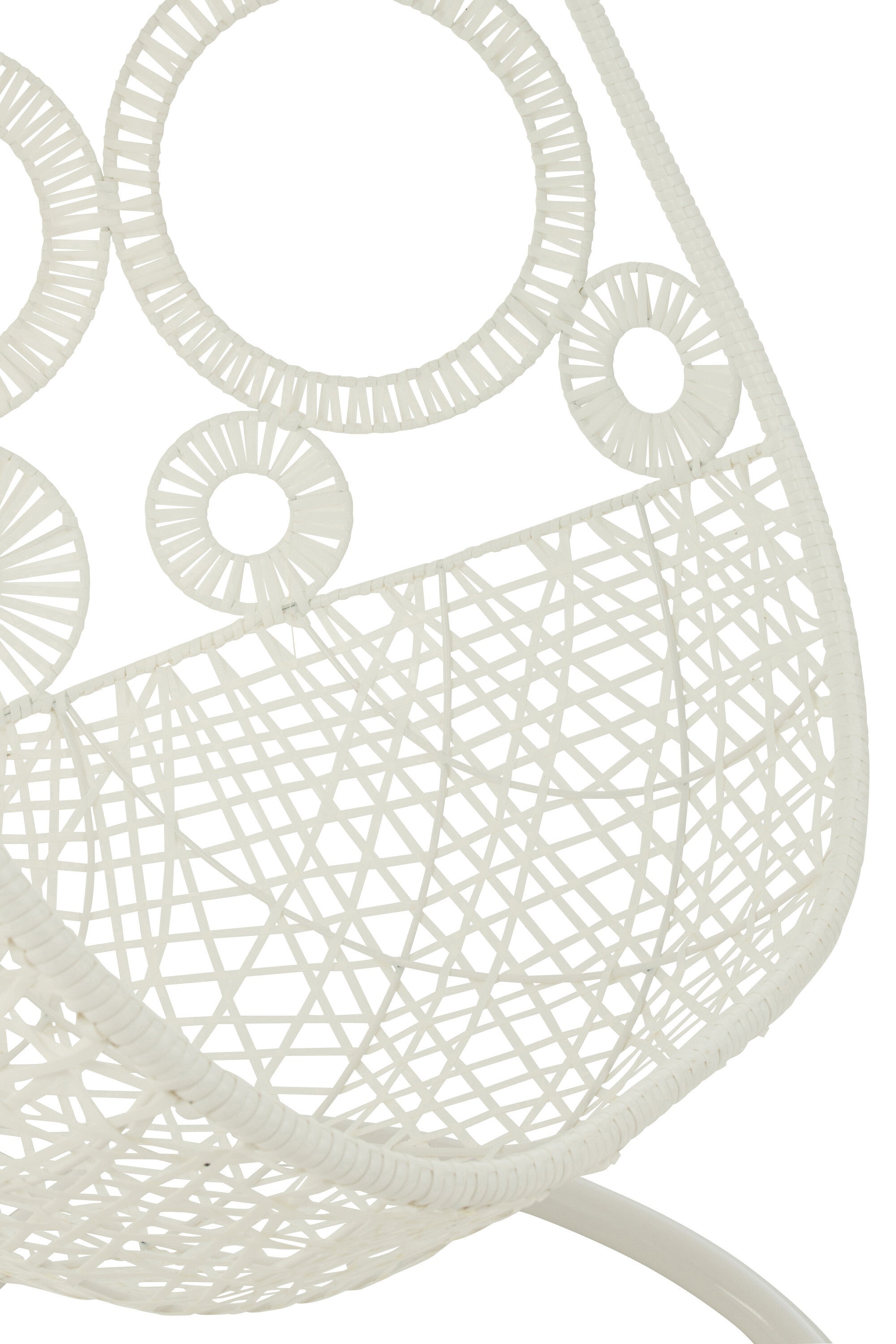 Hängestuhl 'Bula' aus Metall & Rattan Für Innen & Außen - Komfort und Eleganz