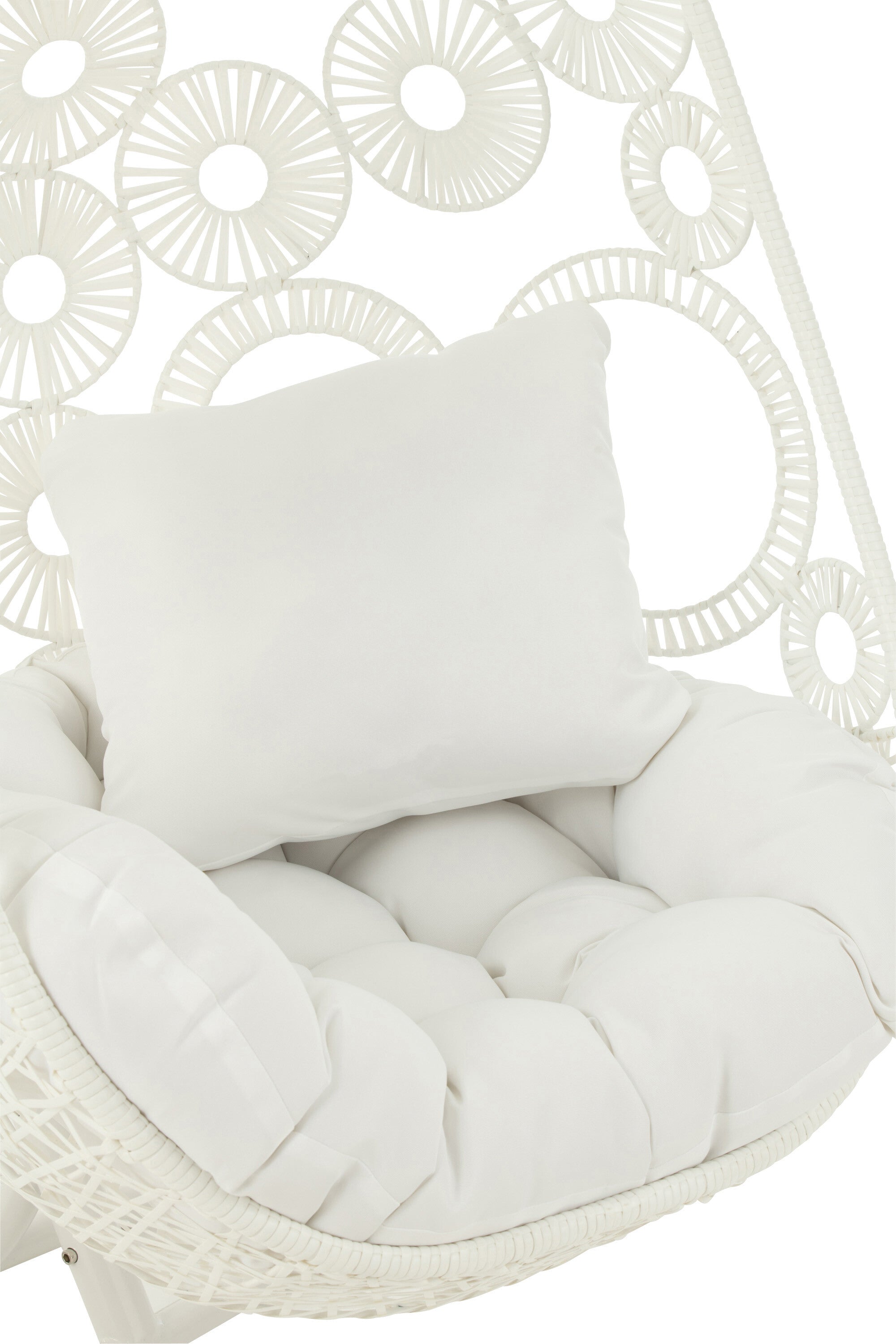 Hängestuhl 'Bula' aus Metall & Rattan Für Innen & Außen - Komfort und Eleganz