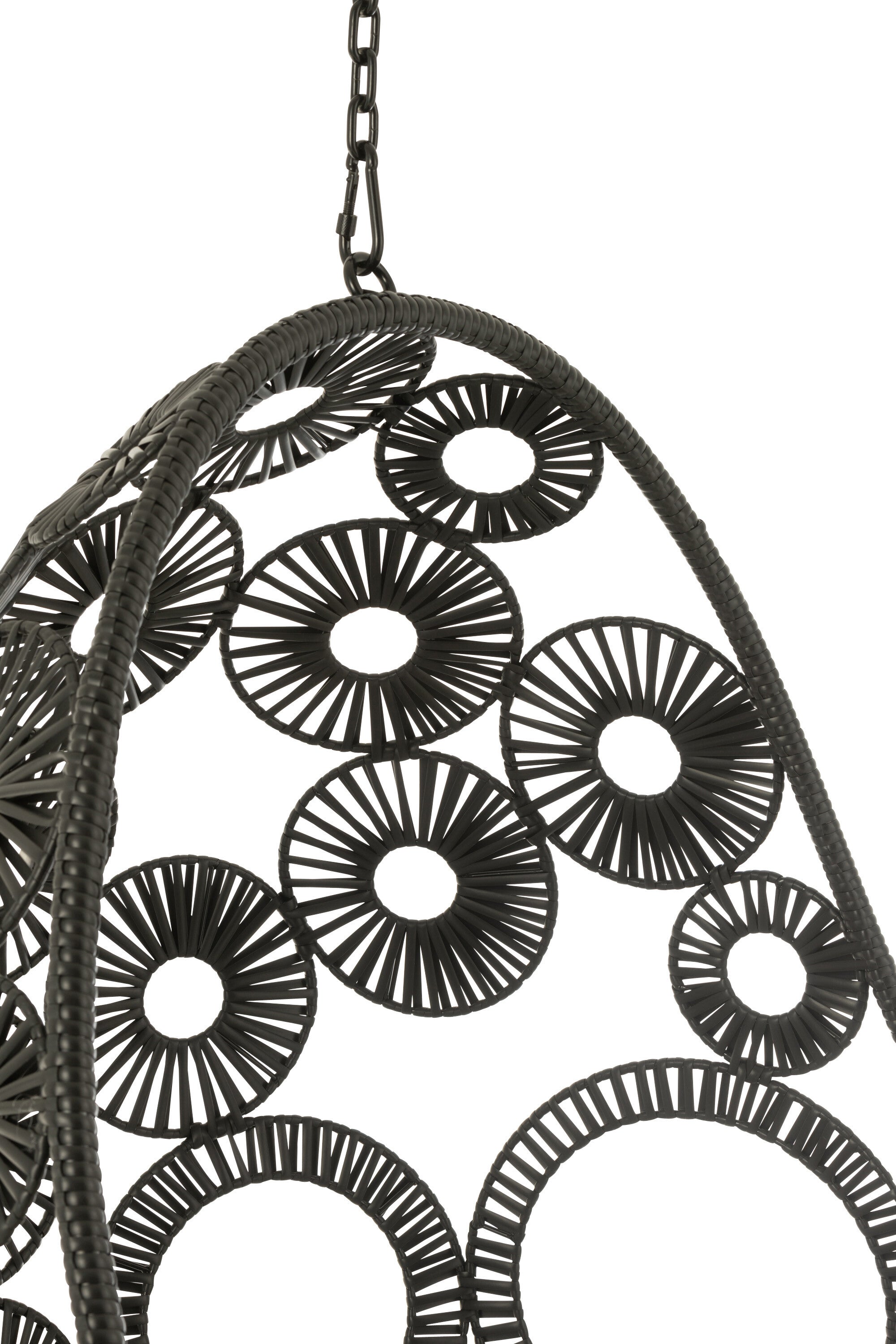 Hängestuhl 'Bula' aus Metall & Rattan Für Innen & Außen - Komfort und Eleganz