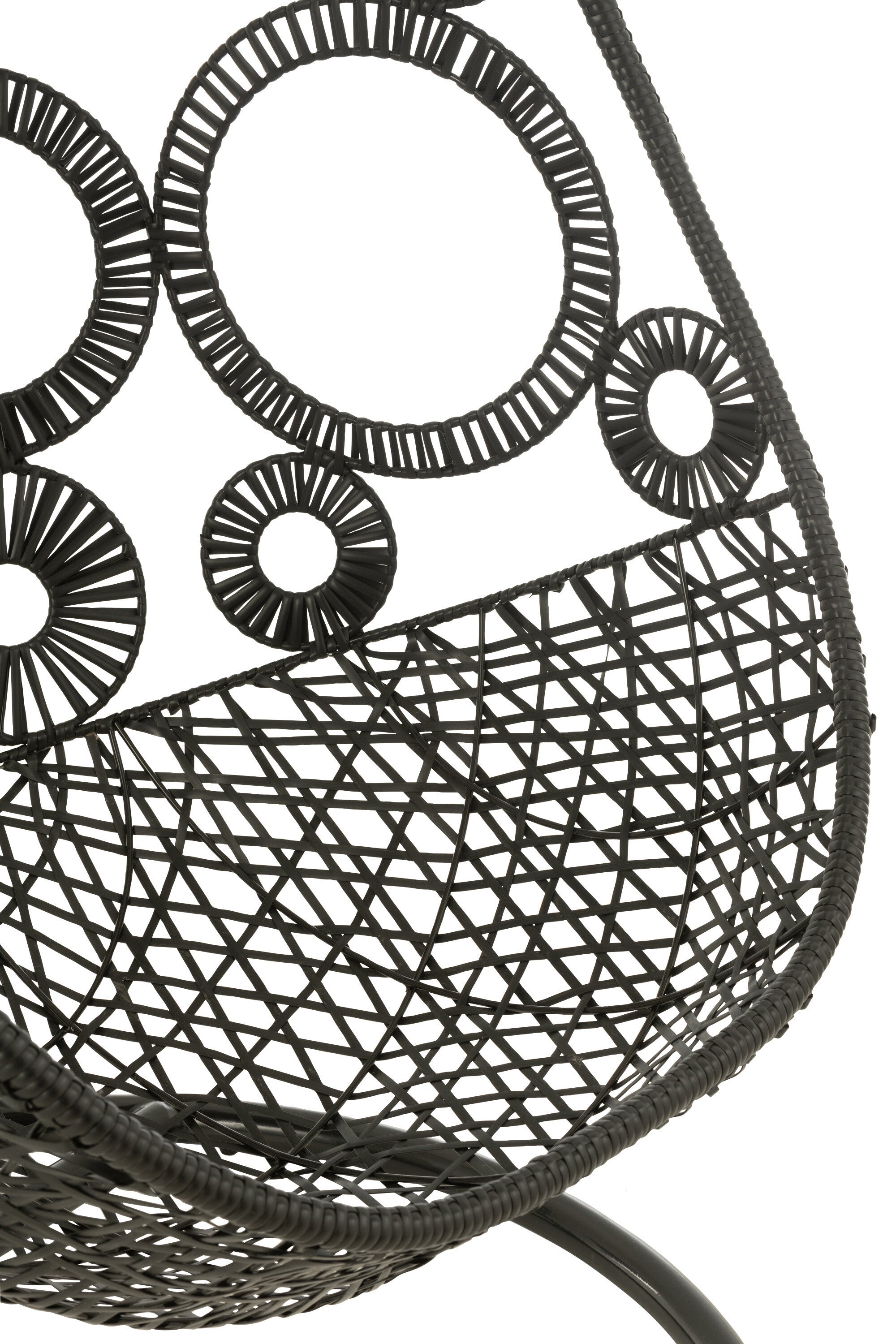 Hängestuhl 'Bula' aus Metall & Rattan Für Innen & Außen - Komfort und Eleganz