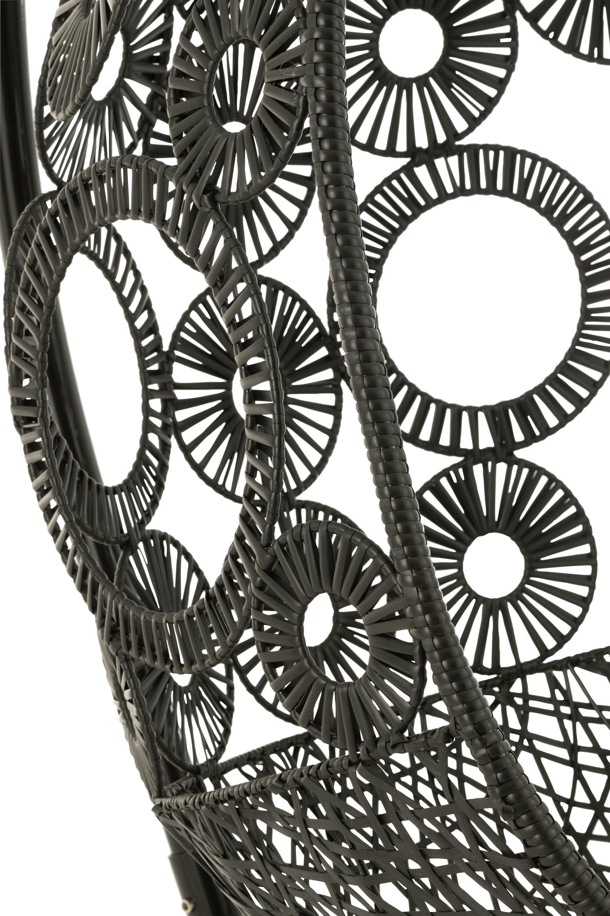 Hängestuhl 'Bula' aus Metall & Rattan Für Innen & Außen - Komfort und Eleganz