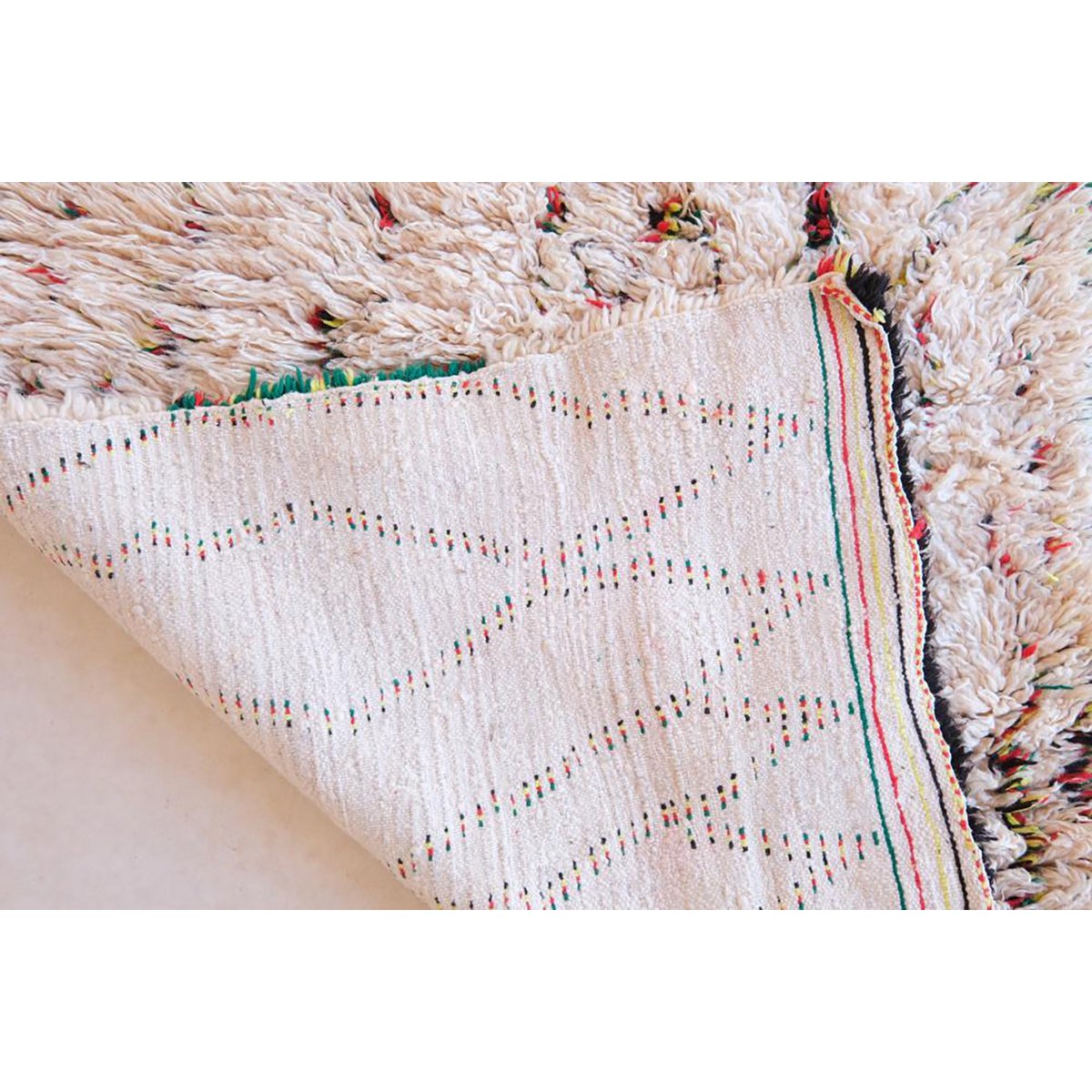 Marokkanischer Berber Teppich reines Woll 95 x 205 cm