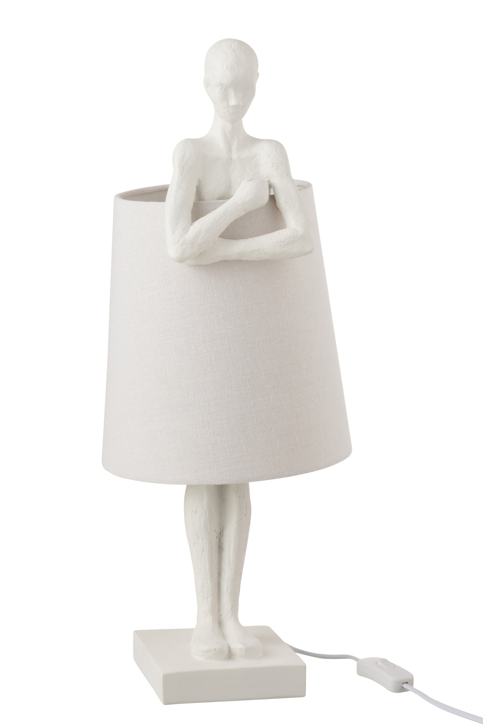 2er Set Lichterträume Lampen, Figurales Design, Poly - Weiß
