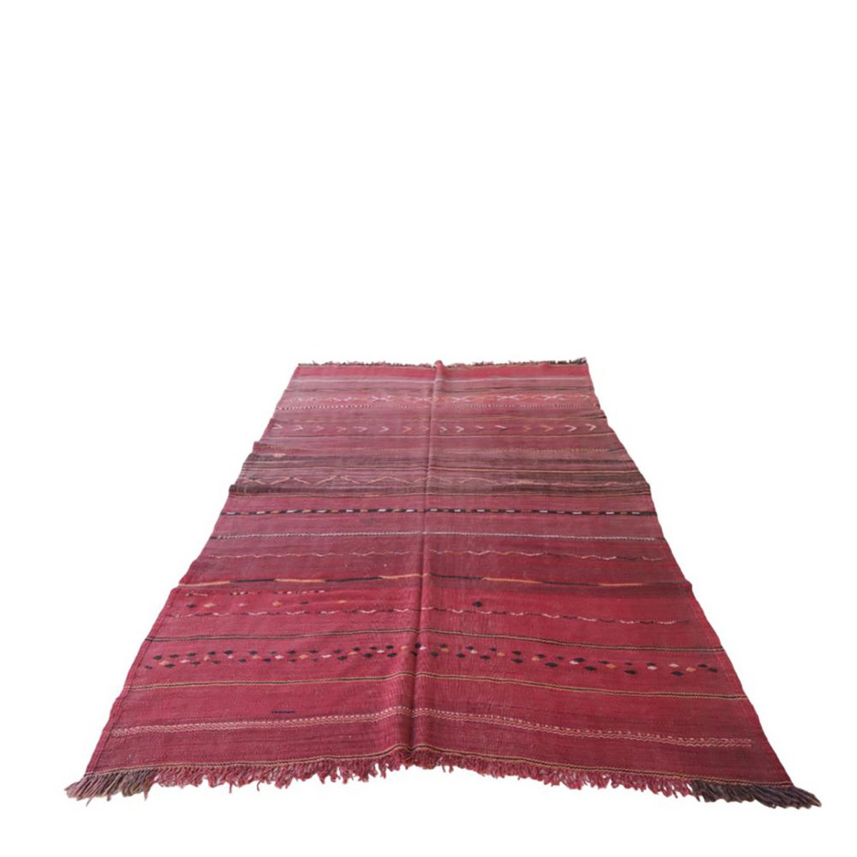 Marokkaner Berber Kilim Teppich reines Woll 157 x 217 cm
