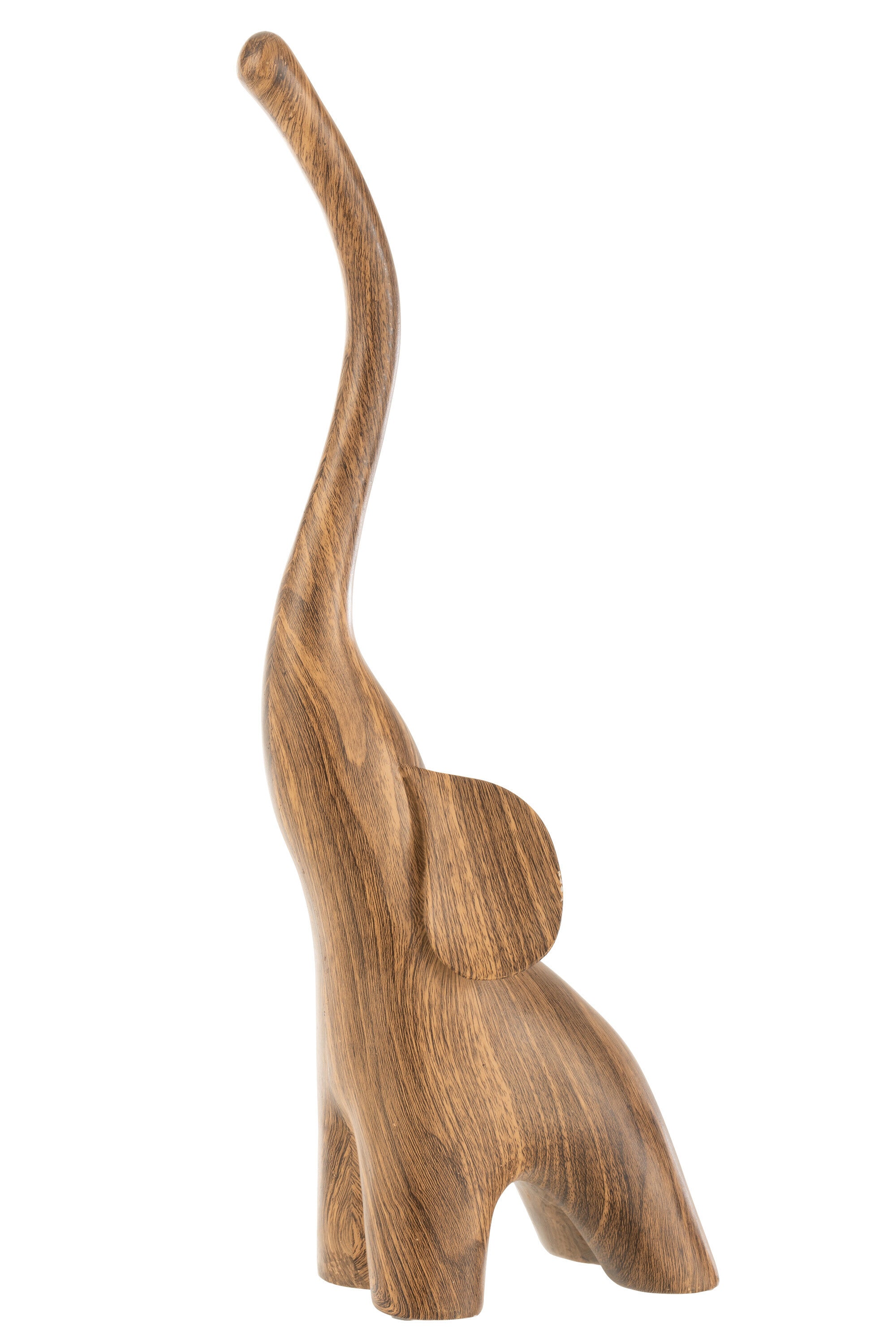 Majestätischer Elefant mit Erhobenem Rüssel